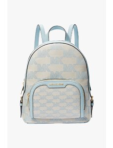 Michael Kors JAYCEE MD logo jacquard backpack vista blue dámský batoh