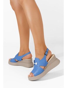 Zapatos Modré ortopedické sandály dámské Edona V2
