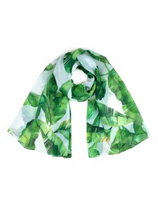 Art Of Polo Dámský šátek Argana bílo-zelená Univerzální