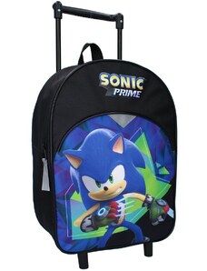 Vadobag Dětský cestovní kufr na kolečkách Sonic Prime - 8L