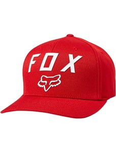FOX kšiltovka NUMBER 2 Flexfit chilli