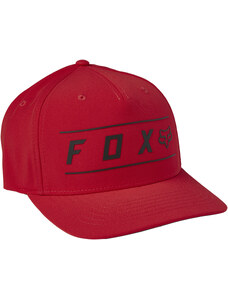 FOX kšiltovka PINNACLE TECH Flexfit flame red
