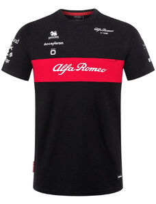 ALFA ROMEO triko F1 TEAM 23 dětské black/red