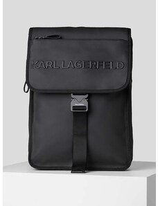 Batoh Karl Lagerfeld pánský, černá barva, velký, hladký