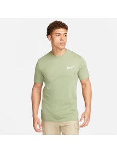 Nike M nsw tee club+ hdy prnt swsh OIL GREEN