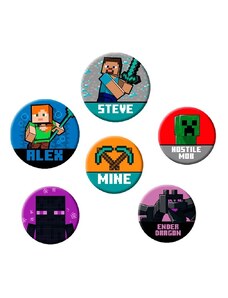 ABY style Sada odznaků - Minecraft