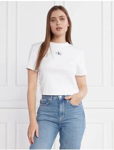 CALVIN KLEIN JEANS Tričko | Cropped Fit