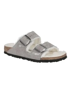 Birkenstock Kůžoné domácí obuv Arizona VL Sheepskin Stone Coin