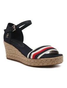 Tommy Hilfiger Boty na klínku MID WEDGE CORPORATE