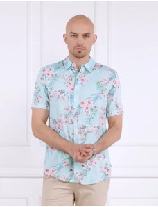 GUESS Košile SS ECO RAYON WLD ORC | Slim Fit