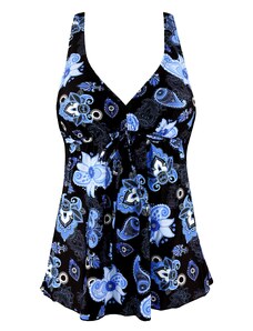 Marias Pavla blue tankini plavkové tílko D026