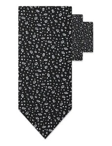 HUGO Krawat Tie cm 6 |s příměsí hedvábí