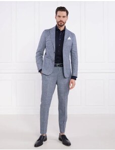 BOSS BLACK Oblek C-Hanry-2Pcs-232 | Slim Fit | s příměsí vlny