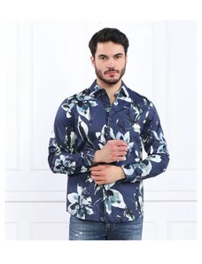 GUESS Košile LS LUXE WATERCLR FLO | Slim Fit