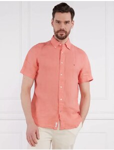 Tommy Hilfiger Lněná košile PIGMENT DYED LINEN RF SHIRT S/S | Regular Fit