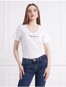 Pepe Jeans London Tričko WENDY V NECK | Regular Fit