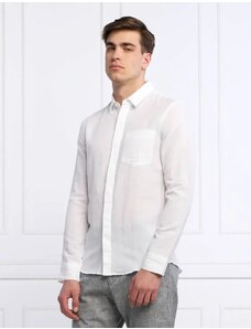 Calvin Klein Lněná košile | Slim Fit