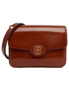 TORY BURCH Kůžoná kabelka na rameno Robinson Spazzolato Convertible