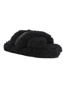 Tommy Hilfiger Domácí obuv SHERPA FUR HOME SLIPPERS STRAPS