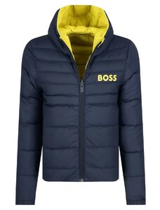 BOSS Kidswear Oboustranná bunda | Regular Fit | péřová