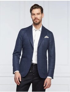 Oscar Jacobson Lněná sako Egel | Slim Fit