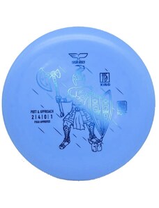 YIKUNSPORTS Frisbee Discgolf Xing Tiger Line modré