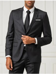 BOSS BLACK Vlněná sako Huge 6 | Slim Fit