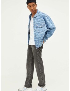 Džínová bunda Tommy Jeans pánská, přechodná, oversize
