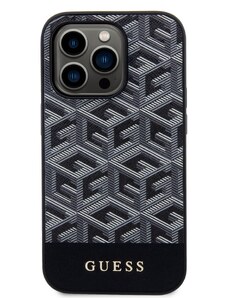 Ochranný kryt pro iPhone 13 Pro MAX - Guess, G Cube MagSafe Black