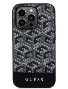 Ochranný kryt pro iPhone 13 Pro - Guess, G Cube MagSafe Black