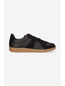 Kožené sneakers boty Novesta černá barva, N974007.60Y13Y003-BLACK