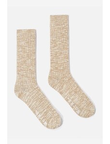 Ponožky Universal Works pánské, béžová barva, 23771.DK.SAND-DKSAND