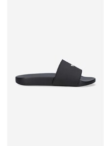 Pantofle Rick Owens Rubber Slippers pánské, černá barva, DU01C6821.RUBEP9.BLACK-BLACK