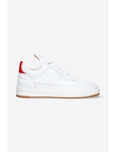 Kožené sneakers boty Filling Pieces Low Top Bianco bílá barva, 10127791929