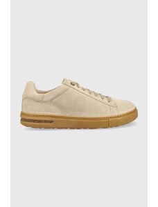 Semišové sneakers boty Birkenstock béžová barva, 1019363-cream