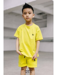 Chlapecké triko MashMnie žluté