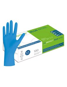 UNIGLOVES Nitrilové rukavice modré - UNIPROTECT, 100 ks
