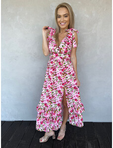 Fashion Lounge Šaty Becky růžové