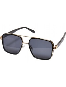 URBAN CLASSICS Sunglasses Chicago - black/gold