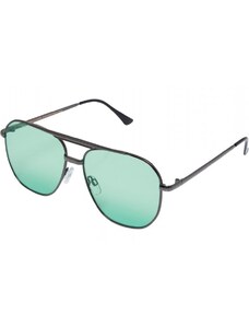 URBAN CLASSICS Sunglasses Manila - gunmetal/leaf