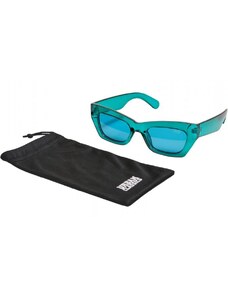 URBAN CLASSICS Sunglasses Venice - transparentwatergreen