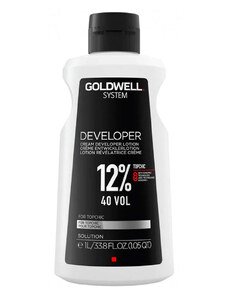 GOLDWELL Developer Lotion 12% pro barvící systém Topchic 1000 ml