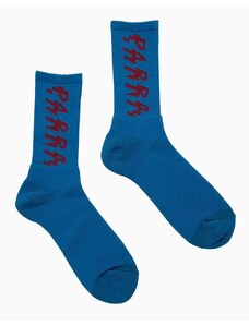 Ponožky by Parra Shocker Logo Crew 49250.GREEKBLUE-GREEK.BLUE