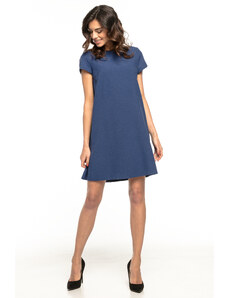 Tessita Woman's Dress T261 4 Navy Blue