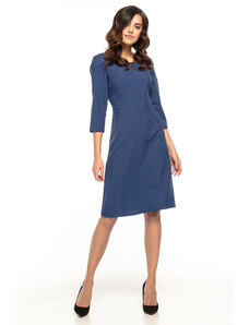Tessita Woman's Dress T265 4 Navy Blue