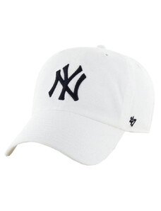 47 Brand 47 Značka New York Yankees Mlb Clean Up Cap B-RGW17GWS-WHA
