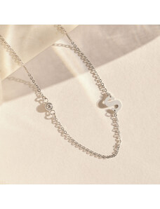 MIDORINI.CZ Dámský personalizovaný náhrdelník s INICIÁLOU a ZIRKONEM na přání, chirurgická ocel