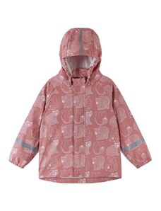 Dětská nepromokavá bunda Reima Vesi růžová barva