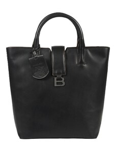 Dámská kožená kabelka Burkely Borste - černá