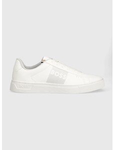 Sneakers boty BOSS Rhys bílá barva, 50498924